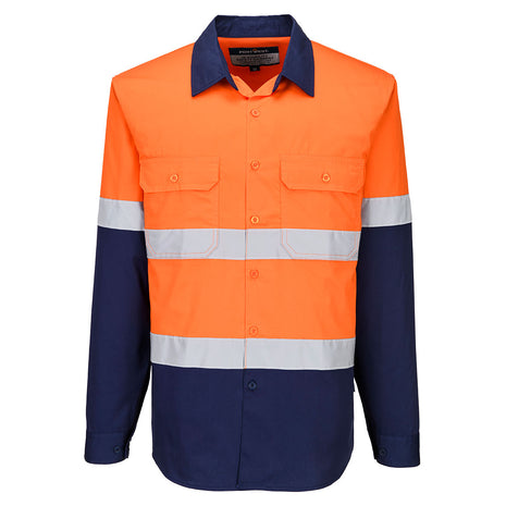Industrial Hi-Vis Lightweight Contrast Shirt Long Sleeve (PW-MA803)