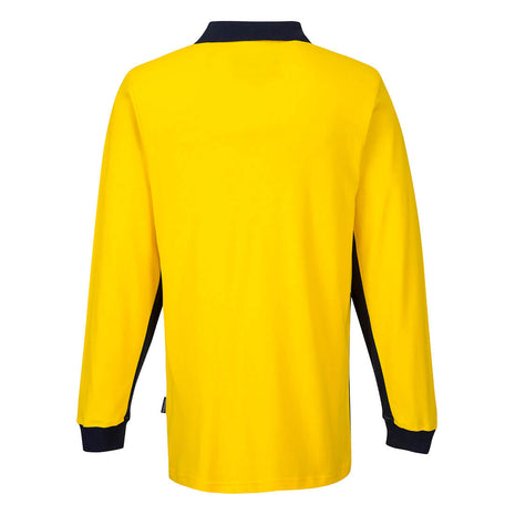 Long Sleeve Cotton Pique Polo (PW-MD619)