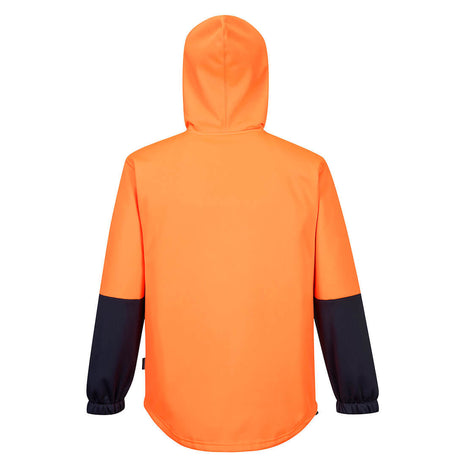 Hi-Vis Water Repellent Contrast Zipped Class D Hoodie (PW-MH317)