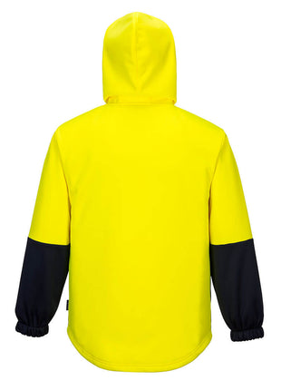 Hi-Vis Water Repellent Contrast Zipped Class D Hoodie (PW-MH317)