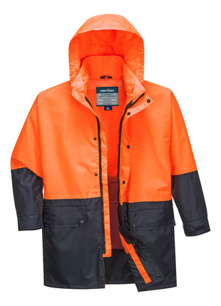Kimberley Hi-Vis Contrast Class D Rain Traffic Jacket (PW-MJ206)