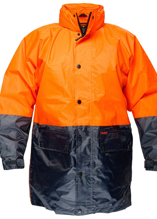 Kimberley Hi-Vis Contrast Class D Rain Traffic Jacket (PW-MJ206)