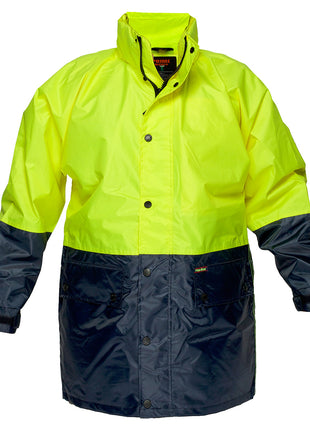 Kimberley Hi-Vis Contrast Class D Rain Traffic Jacket (PW-MJ206)