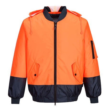 Hi-Vis Contrast Class D Bomber Jacket (PW-MJ304)