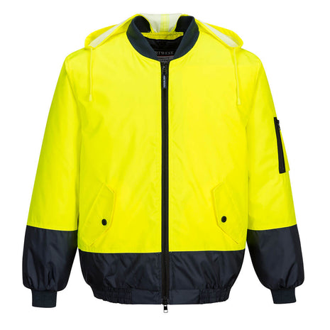 Hi-Vis Contrast Class D Bomber Jacket (PW-MJ304)