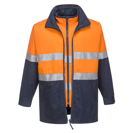 Hume Hi-Vis 4-in-1 Contrast Work Jacket (PW-MJ777)