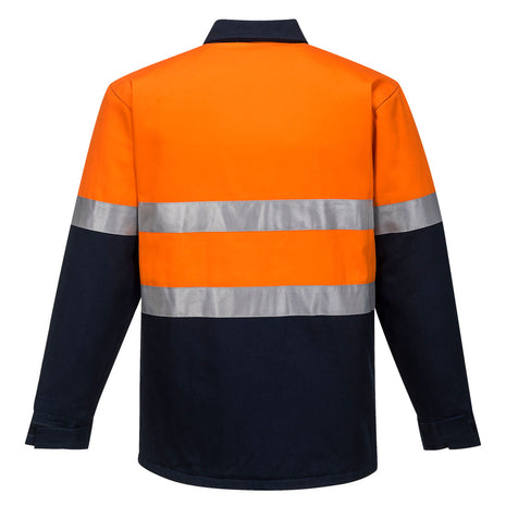 Hi-Vis Contrast Insulated Work Jacket (PW-MJ987)