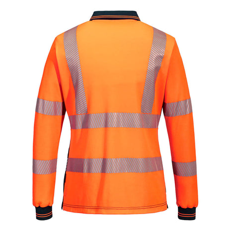Hi-Vis Women's Cotton Comfort Polo Shirt Long Sleeve (PW-ML212)