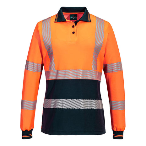 Hi-Vis Women's Cotton Comfort Polo Shirt Long Sleeve (PW-ML212)