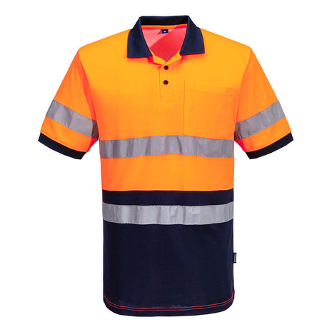 Hi-Vis Class D/N Contrast Polo shirt Short Sleeve (PW-MP410)