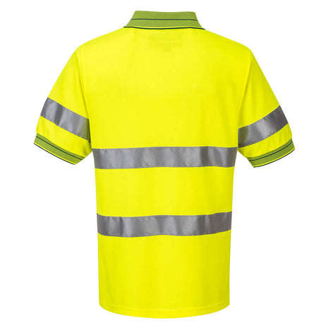 Hi-Vis Contrast Polo Shirt Short Sleeve (PW-MP510)