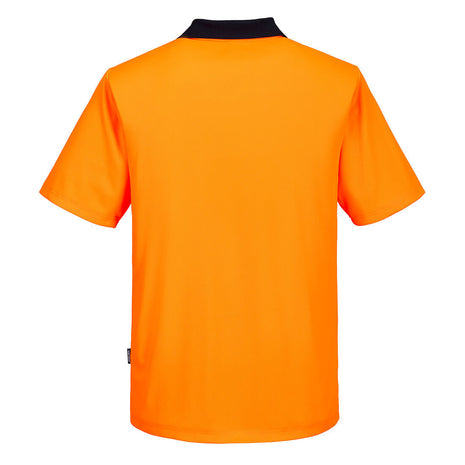 Hi Vis Class D Contrast Polo Shirt Short Sleeve (PW-MP610)