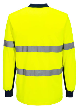 Hi-Vis Class D/N Contrast Polo shirt Long Sleeve (PW-MP613)