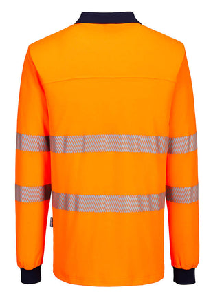 Hi-Vis Cotton Comfort Polo Shirt Long Sleeve (PW-MP614)