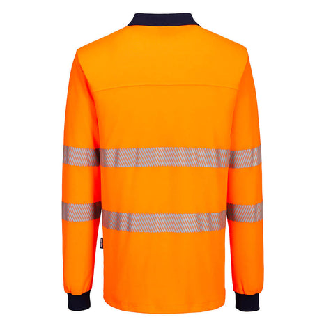 Hi-Vis Cotton Comfort Polo Shirt Long Sleeve (PW-MP614)