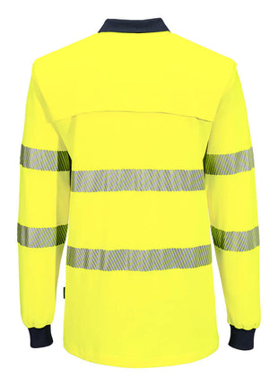 Hi-Vis Cotton Comfort Polo Shirt Long Sleeve (PW-MP614)