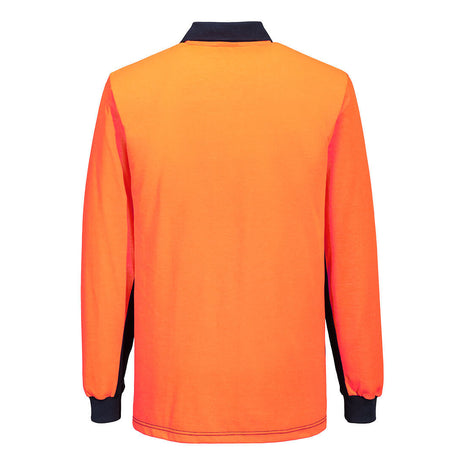 Hi-Vis Contrast Class D Polo Shirt Long Sleeve (PW-MP813)