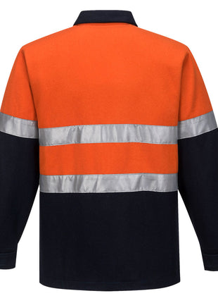 Bluey Hi-Vis Wool Blend Contrast Work Jacket (PW-MW028)