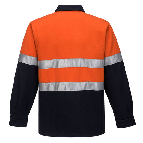 Bluey Hi-Vis Wool Blend Contrast Work Jacket (PW-MW028)