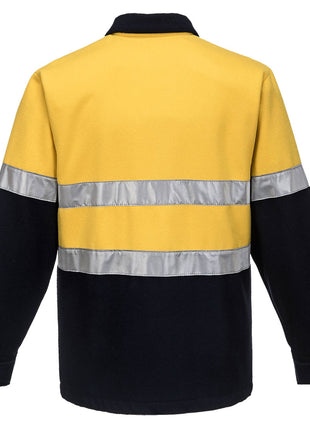 Bluey Hi-Vis Wool Blend Contrast Work Jacket (PW-MW028)