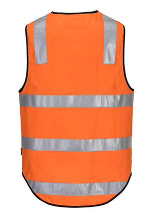 Hi-Vis Cotton Zipped Vest (PW-MW338)