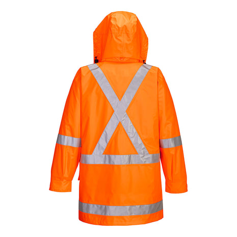 Max Hi-Vis X Back Rain Traffic Jacket (PW-MX306)