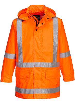 Max Hi-Vis X Back Rain Traffic Jacket (PW-MX306)