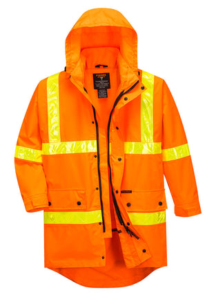 Squizzy Hi-Vis Roads Rain Traffic Jacket (PW-MY306)