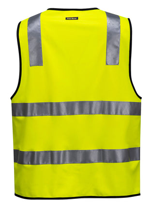 Hi-Vis Zipped Vest (PW-MZ102)