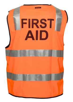Hi-Vis Zipped First Aid Vest (PW-MZ103)