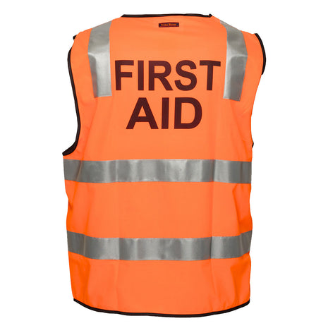 Hi-Vis Zipped First Aid Vest (PW-MZ103)