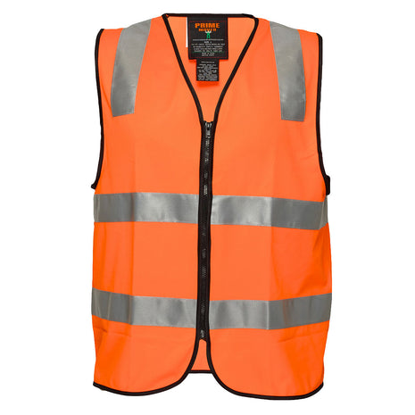 Hi-Vis Zipped Visitor Vest (PW-MZ106)