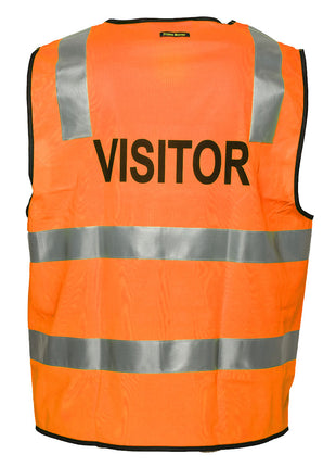 Hi-Vis Zipped Visitor Vest (PW-MZ106)
