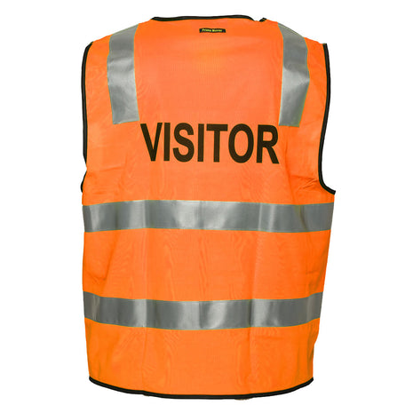 Hi-Vis Zipped Visitor Vest (PW-MZ106)
