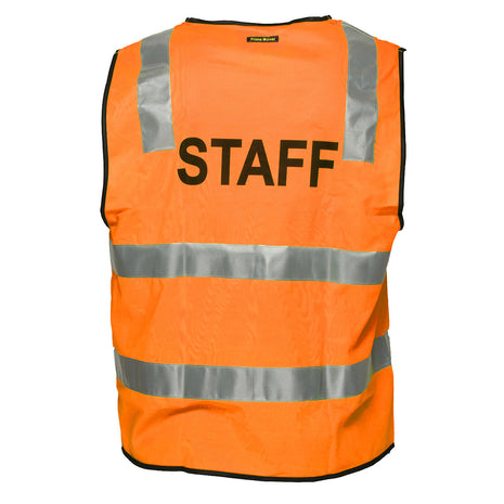 Hi-Vis Zipped Staff Vest (PW-MZ107)