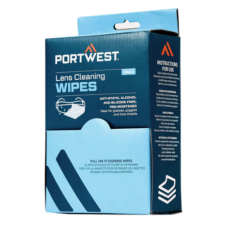 Lens Cleaning Wipes (100 towelettes) (PW-PA01)