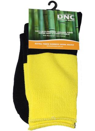 Extra Thick Hi-Vis 2 Tone Bamboo Socks (DN-S109)