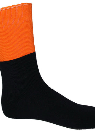 Extra Thick Hi-Vis 2 Tone Bamboo Socks (DN-S109)