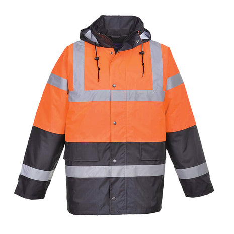 Hi-Vis Contrast Winter Traffic Jacket (PW-S467)