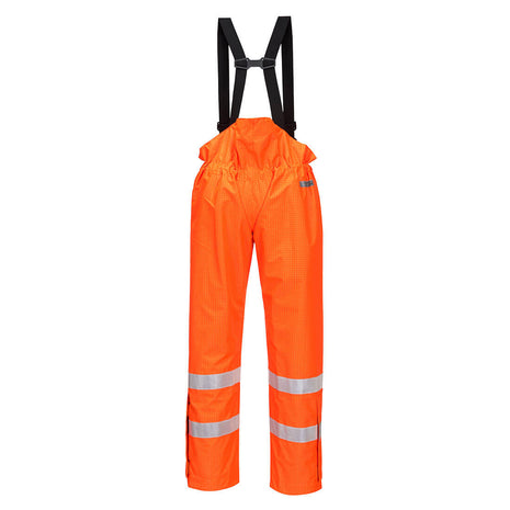 Bizflame Rain Hi-Vis Anti-Static Unlined FR Pants (PW-S780)
