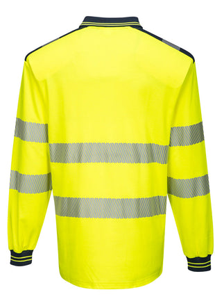 PW3 Hi-Vis Polo Shirt Long Sleeve (PW-T184)