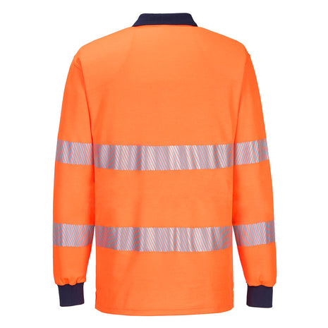 PW3 Hi-Vis Polo Shirt Long Sleeve (PW-T186)