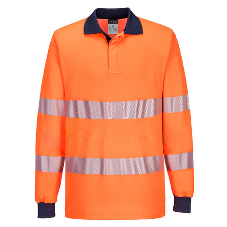 PW3 Hi-Vis Polo Shirt Long Sleeve (PW-T186)