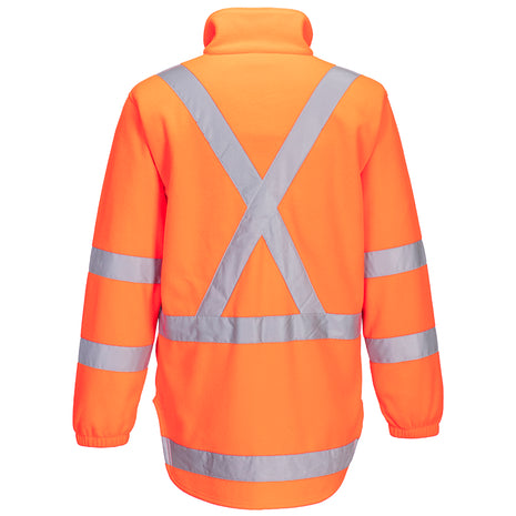 TTMC-W17 Hi-Vis X Back 1/4 Zip Polar Fleece (PW-TM601)