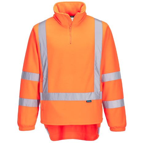 TTMC-W17 Hi-Vis X Back 1/4 Zip Polar Fleece (PW-TM601)