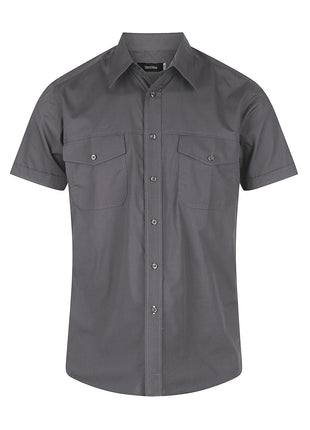 Harley Mens Short Sleeve Shirt (ID-W06)