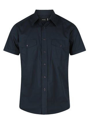 Harley Mens Short Sleeve Shirt (ID-W06)