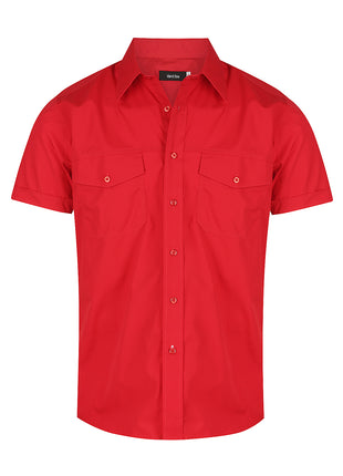 Harley Mens Short Sleeve Shirt (ID-W06)