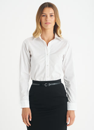 Vegas Ladies Long Sleeve Shirt (ID-W23)