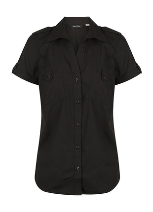 Chelsea Ladies Short Sleeve Shirt (ID-W25)